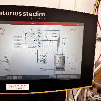 Sartorius BIOSTAT STR Single-Use Bioreactor w/ (2) 50L Bag Holders image 2